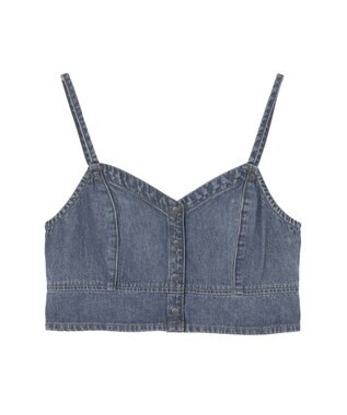 AMERICAN HOLIC デニムキャミビスチェ Light Indigo