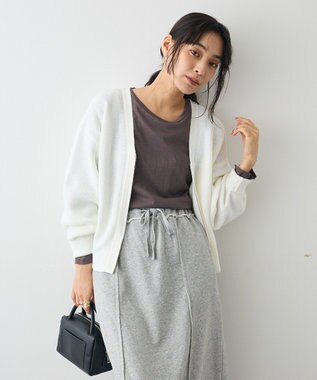 CRAFT STANDARD BOUTIQUE シアー天竺プルオーバー Charcoal Gray