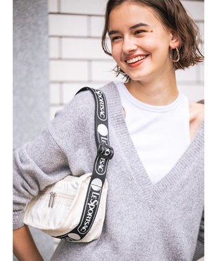 LeSportsac SMALL EVERYDAY BAG/ロゴジャカードメレンゲ ロゴジャカードメレンゲ