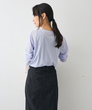 CRAFT STANDARD BOUTIQUE シアー天竺プルオーバー Purple