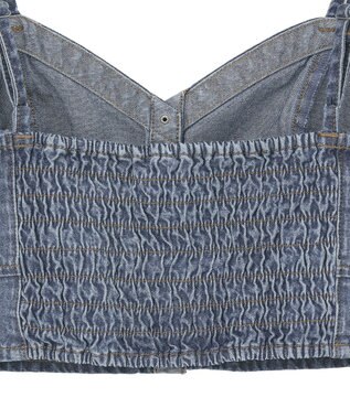 AMERICAN HOLIC デニムキャミビスチェ Light Indigo