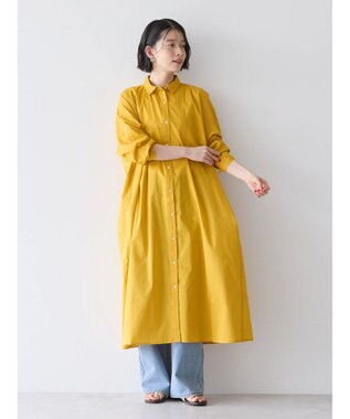 AMERICAN HOLIC 丈違いボイルワンピース Orange