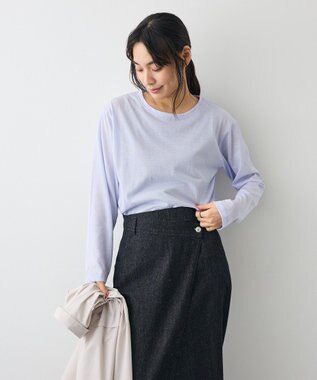 CRAFT STANDARD BOUTIQUE シアー天竺プルオーバー Purple