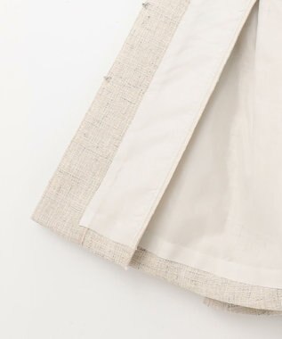 Feroux ペプラム タックジレ ベージュ系