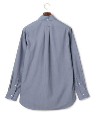 J.PRESS MEN 【接触冷感 / 吸水速乾 / UVカット】【SOFTCOOL ACTIVE】 オックスフォード ドレスシャツ / B.D. ダルブルー系