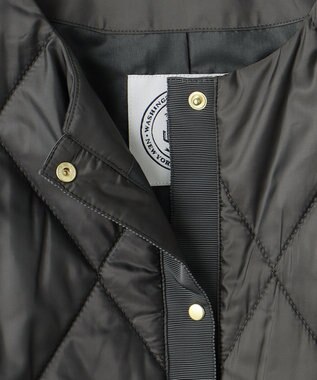 J.PRESS LADIES L 30デニール高密度タフタII キルティングコート グレー系