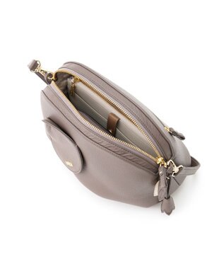 IBIZA アニマーダ　牛革　ショルダーバッグ（ゾウ） ダークオーク