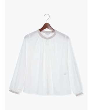 Te chichi スクエアチャームフロントタックブラウス オフホワイト