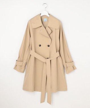 組曲 L リラクシング トレンチコート ベージュ系