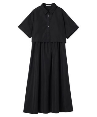 Green Parks armonia．ＳＥＴ２点　シャツワンピース Black