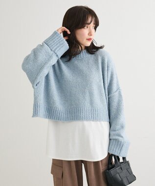 Green Parks ・Ｐｅｔｉｔ　Ｆｌｅｕｒ　ブークレワイドニット