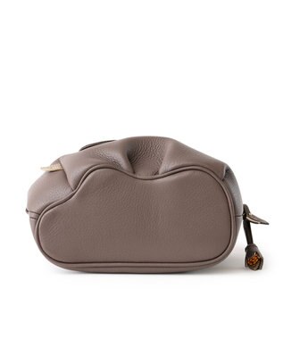 IBIZA アニマーダ　牛革　ショルダーバッグ（ゾウ） ダークオーク