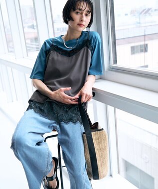 ANY ライトオンスデニムパンツ（セットアップ着用可） ブリーチインディゴ