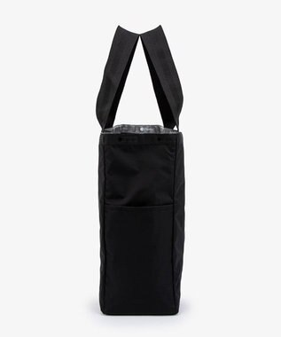 LeSportsac LG REVERSIBLE TOTE/ガンメタル/ブラックソリッド ガンメタル/ブラックソリッド
