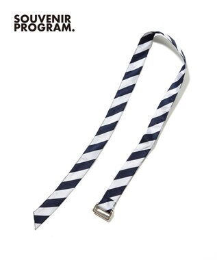 J.PRESS MEN 【J.PRESS ORIGINALS】【UNISEX】Polyester Rep Ribbon Belt