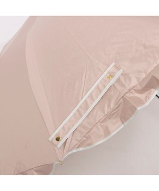 UNBILLION カシュネ cachenez / 【晴雨兼用】【日傘】 UV カット率99％以上 PUへプラムトップレス折りたたみ傘 ピンク