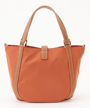 LA BAGAGERIE ひねり金具付きエレガンストート　SSサイズ レンガブラウン