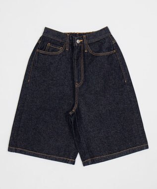 WEGO デニムハーフパンツ デニムインディゴ