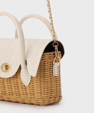 GRACE CONTINENTAL Micro RattanBag エクリュ