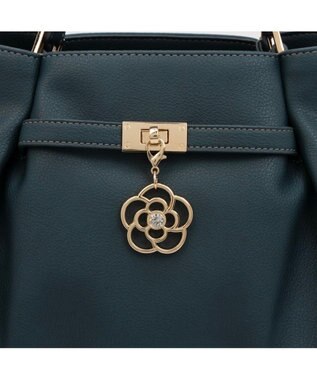 CLATHAS ポルサ ハンドバッグ ダークグリーン