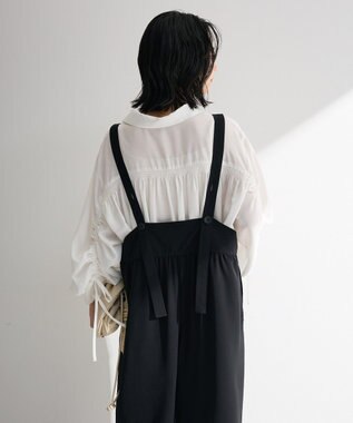 Green Parks スカーチョサロペット Black