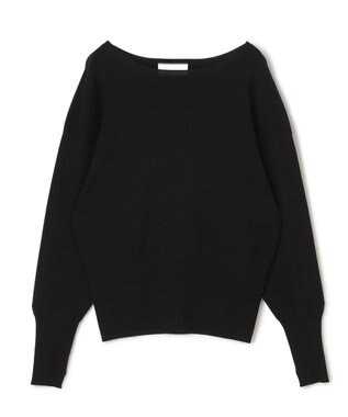 BEIGE， LAURA / ドライタッチ ストレッチニットプルオーバー Black