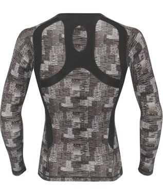 CW-X 【MEN】 CW-X 機能性トップス 【JYURYU TOP】 丸首 長袖 肩が動かしやすくなる 運動時の疲労を軽減 ゴルフ 球技 マラソン JAO010 /ワコール シルバーグレー