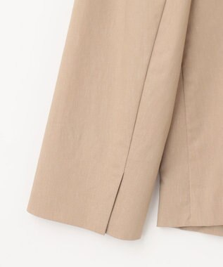 J.PRESS LADIES 【セットアップ対応】セルロースリネンストレッチ テーラード ジャケット ベージュ系