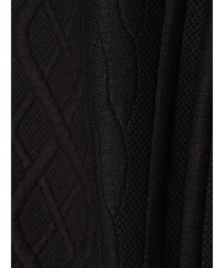 CRAFT STANDARD BOUTIQUE ケーブル柄カットカーディガン1 Black