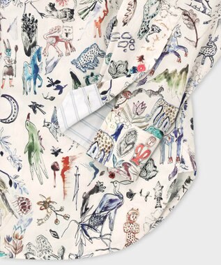Paul Smith Little Beasts 長袖シャツ アイボリー