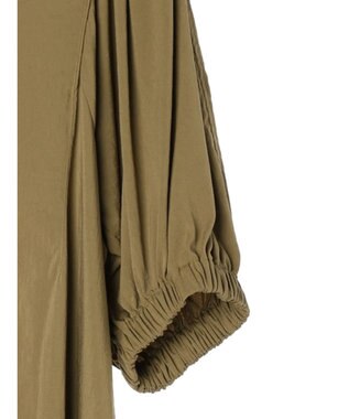 AMERICAN HOLIC 接触冷感スキッパーワンピース Camel