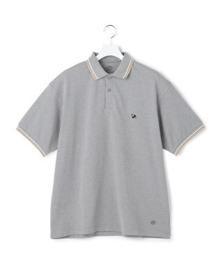 J.PRESS YORK STREET 【UNISEX】ブルドックワッペン カノコ ポロシャツ