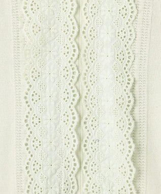 TOCCA LACE ROAD STORY ニットドレス ライトグリーン系