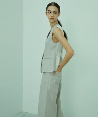 BEIGE， 【S-size】BURDOCK / ベスト Flax