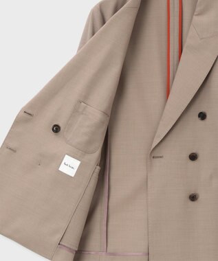 Paul Smith クリスプウール ダブルジャケット ライトベージュ