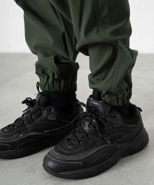 WEGO 【KIDS/ユニセックス着用ITEM】ストレッチトカーゴジョガーパンツ（JUNIOR） カーキ