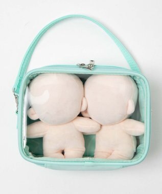 WEGO 【痛バ＆推し活グッズ】3WAYぬいポーチ グリーンその他