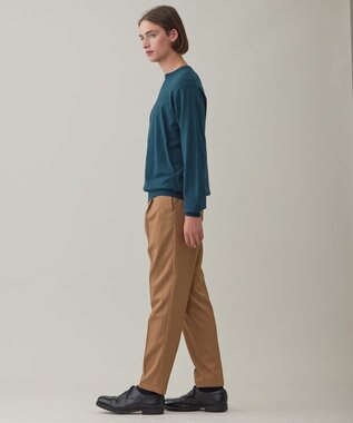 UNFILO MENS 【男女兼用】ライトウォームクルーネックニット グリーン