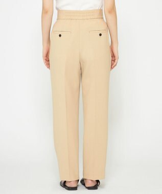 uncrave 【UVカット・接触冷感・洗濯機洗い可】ウォッシャブルドライサップ テーパードパンツ ベージュ