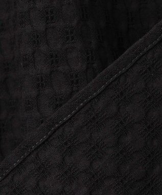 JOSEPH HOMME 【HIGH GRADE LINE】シュリンクドビーコットン  ジャガードシャツ ブラック系