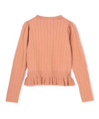 TOCCA IN ROMANCE ペプラム ニットプルオーバー ピンク系