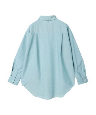 Green Parks オックス先染めシャツ Green