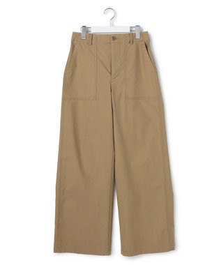23区 【SLOW/一部店舗限定】ミリタリーボトム ベイカーパンツ ベージュ系
