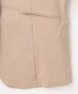 J.PRESS LADIES 【セットアップ対応】セルロースリネンストレッチ テーラード ジャケット ベージュ系