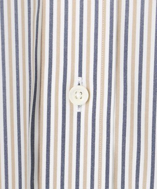 J.PRESS MEN 【WEB限定】オルタネートストライプシャツ/B.D ベージュ系1