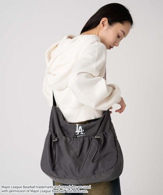 WEGO 【ユニセックス着用ITEM】別注MLBドロストポケットショルダー グレー