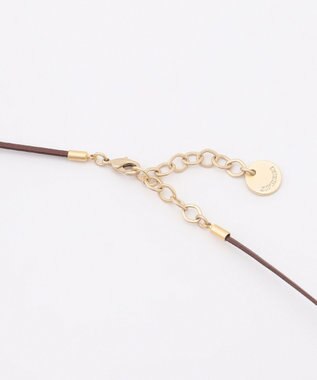 J.PRESS LADIES リバーシブル エポ リング ネックレス ベージュ系