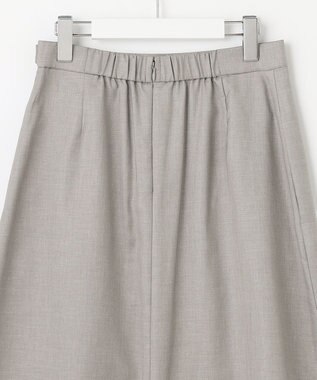 J.PRESS LADIES S 【セットアップ対応・洗える・UVケア・速乾】 OXIJEWELストレッチ スカート ライトグレー系