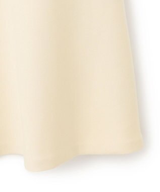 UNFILO 【新色登場】BEAUTY FORM JERSEY セミフレアスカート クリーム