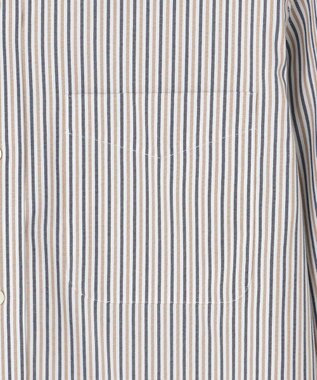 J.PRESS MEN 【WEB限定】オルタネートストライプシャツ/B.D ベージュ系1